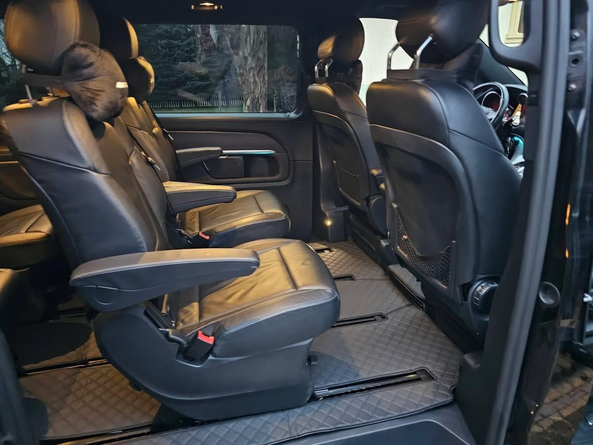 Intérieur du Mercedes Vito